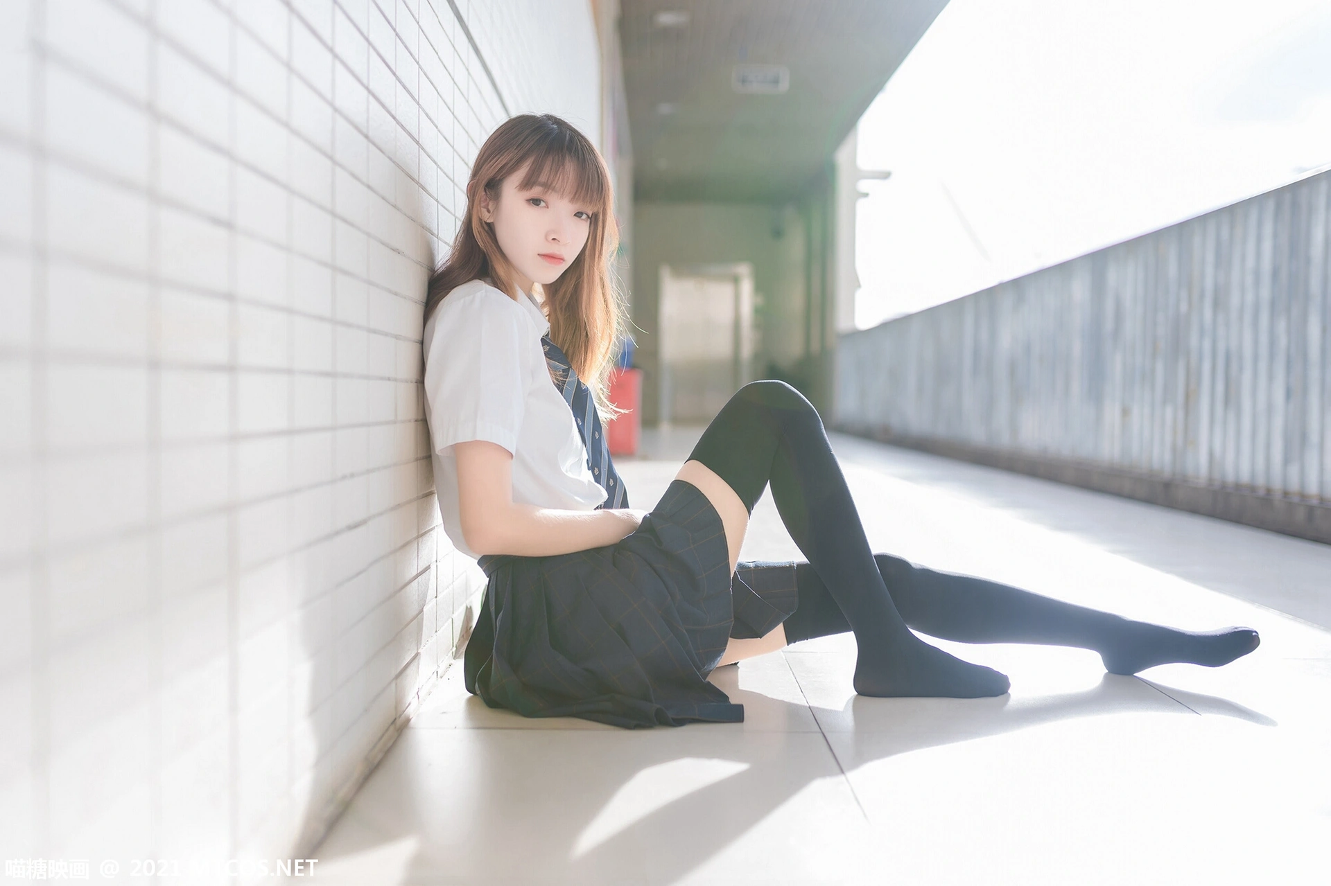 喵糖映画 - VOL.376 芊芊细腿 1